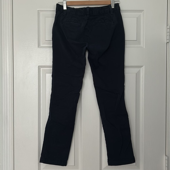 GAP Girlfriend Twill Khaki Chino Pant Navy Size 00 - Picture 7 of 12